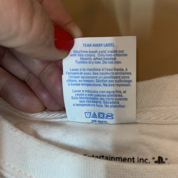 Play Station controller guide sweatshirt/ preowned size large 2022 - Picture 7 of 9